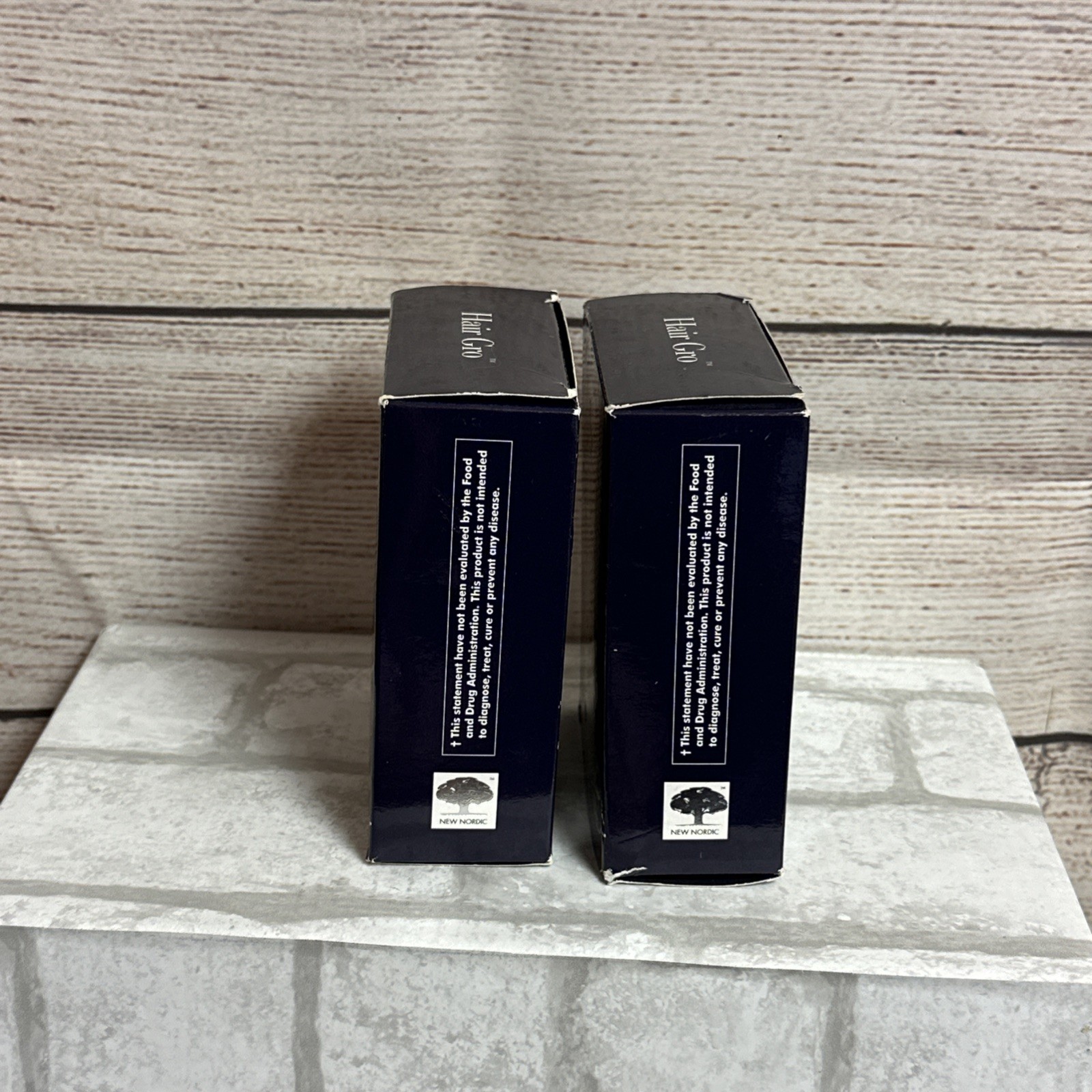 New Nordic Hair Gro (60 caps) 2 Packs 9/2026+ Lot Of 2