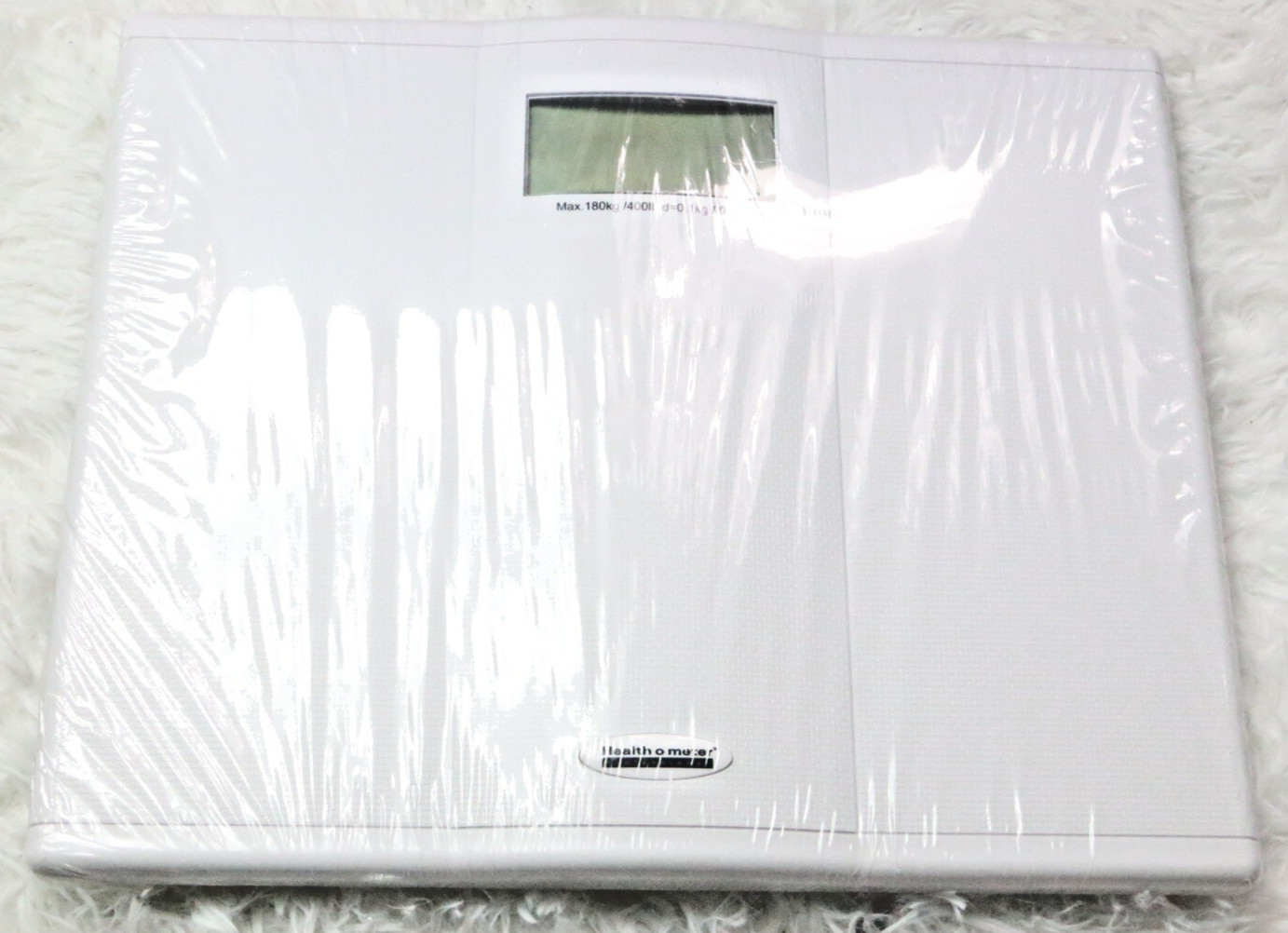 Health o meter Digital Bathroom Scale 400 lb Capacity Large Display White NEW