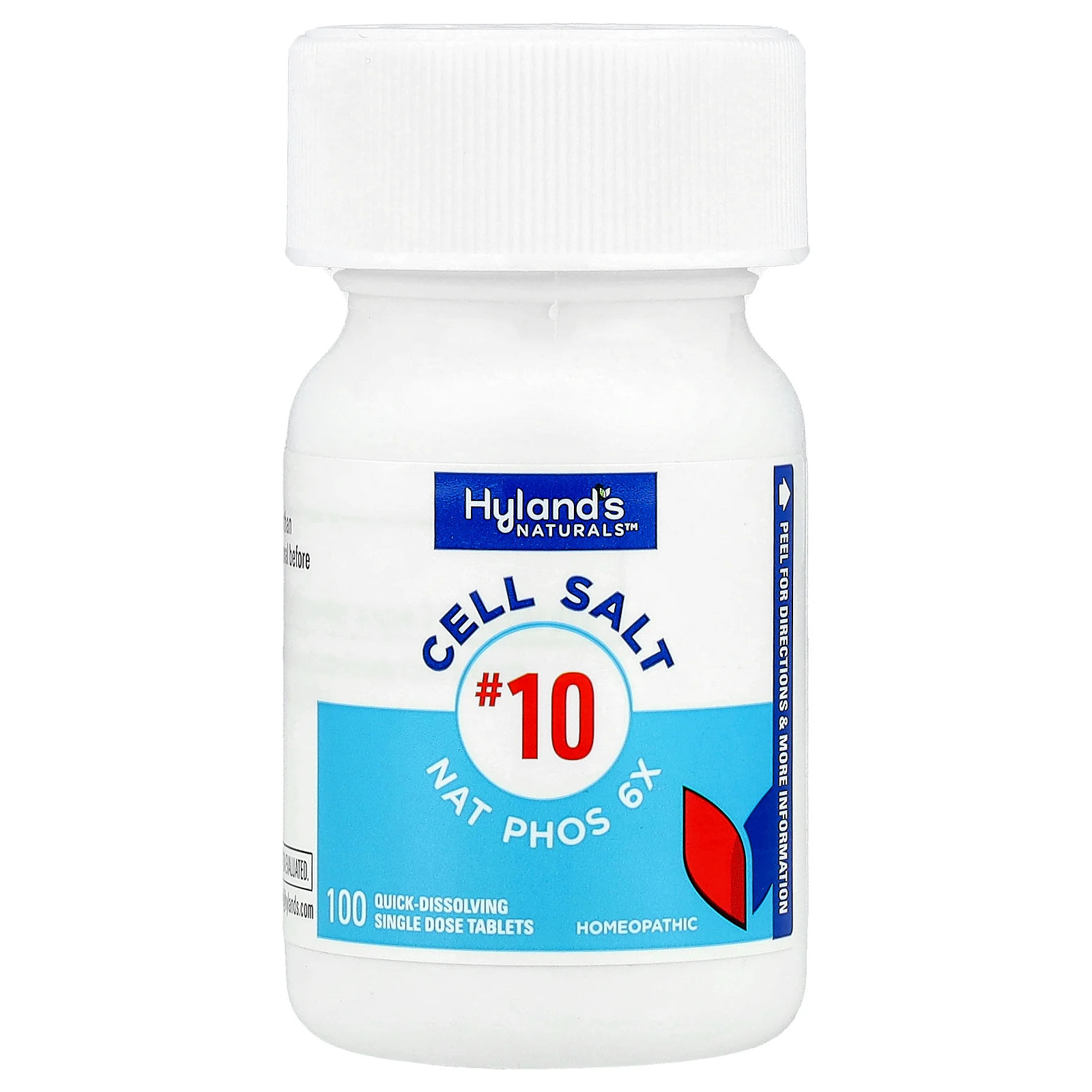 Cell Salt #10 , 100 Quick-Dissolving Single Tablet Doses