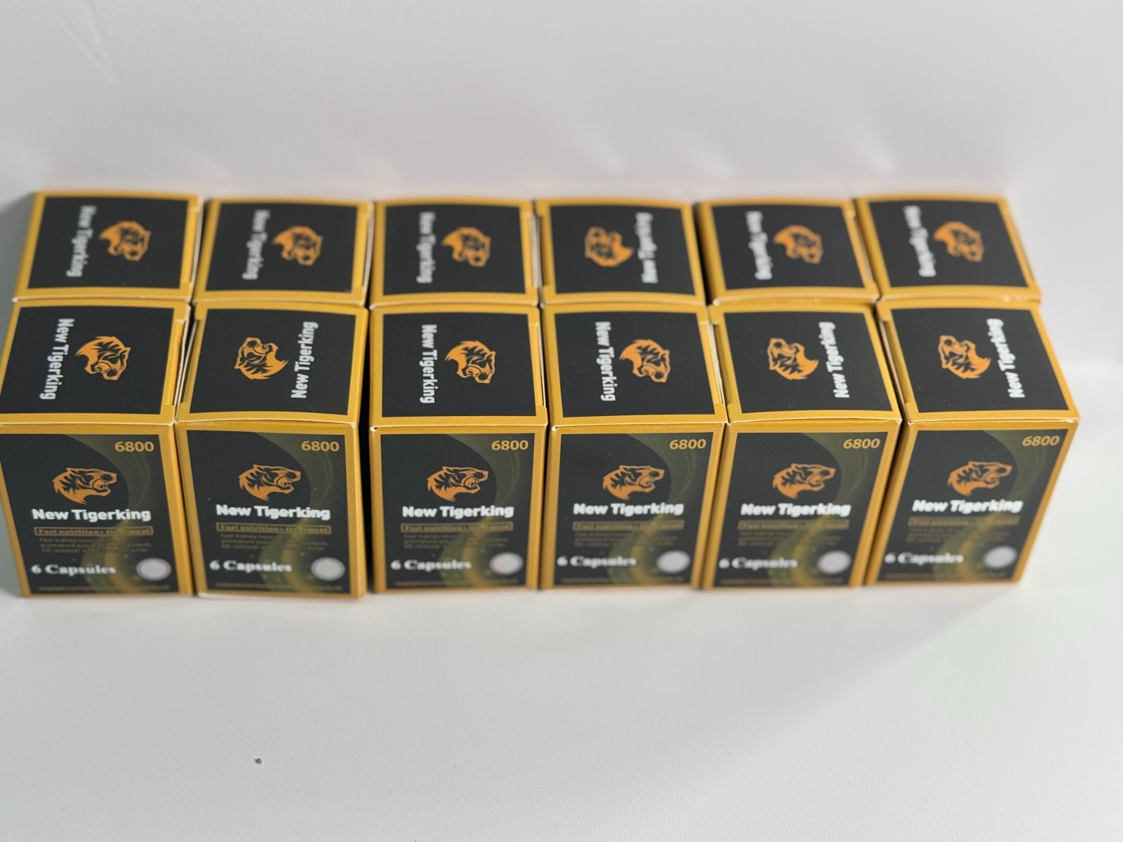New TigerKing Supplement 6 Capsules x 12 Boxes