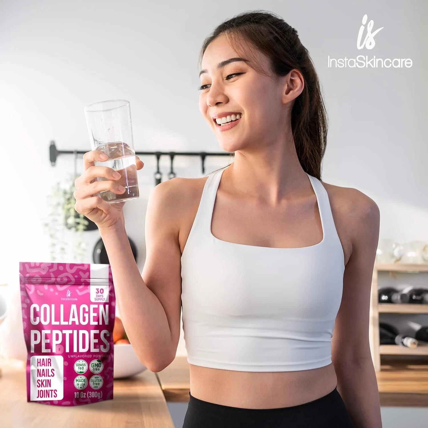 Collagen Peptides Type 1 & 3 – 2 Pack – 10oz Unflavored – Hair, Nails & Skin