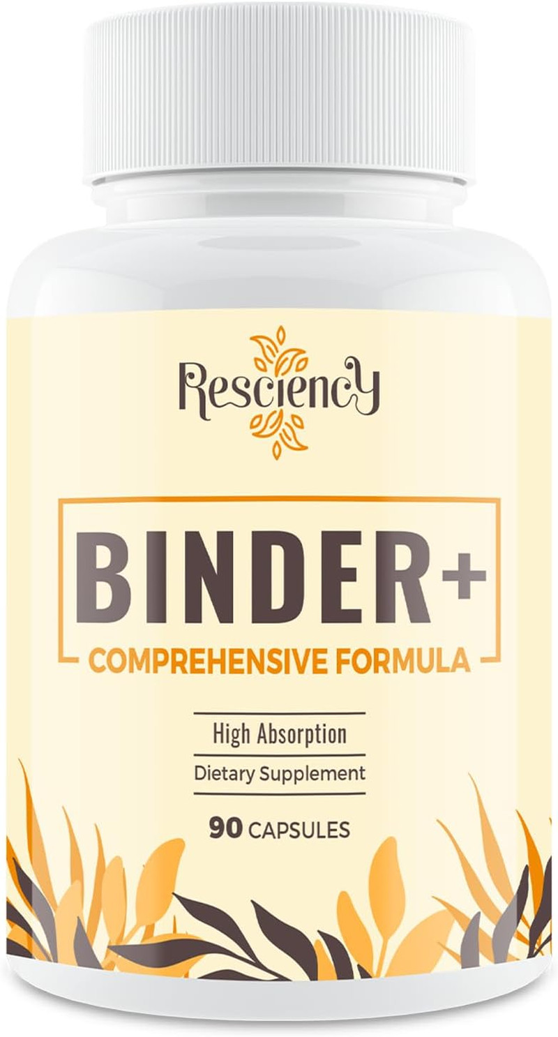 Detox Binder 1500mg – Charcoal Zeolite Bentonite Clay 90 Capsules Fast Delivery