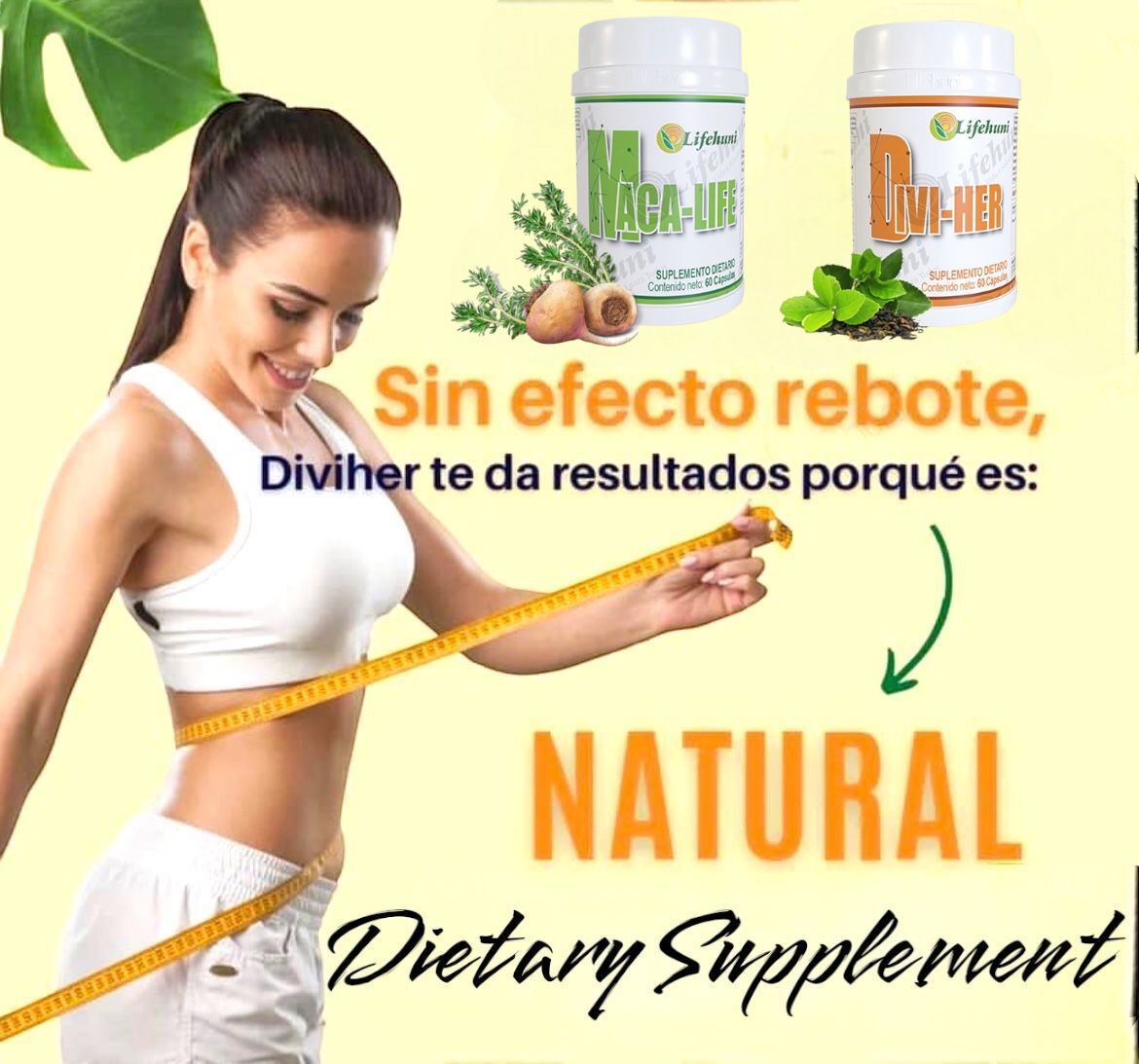 Divi-Her Lifehuni Dietary Supplement & Maca Life Weight Management