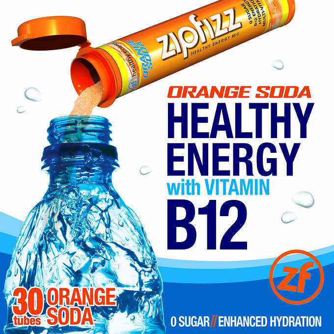 Zipfizz Healthy Energy Drink Mix, 30 Tubes – FREE SHIPPING! BEST PRICE!