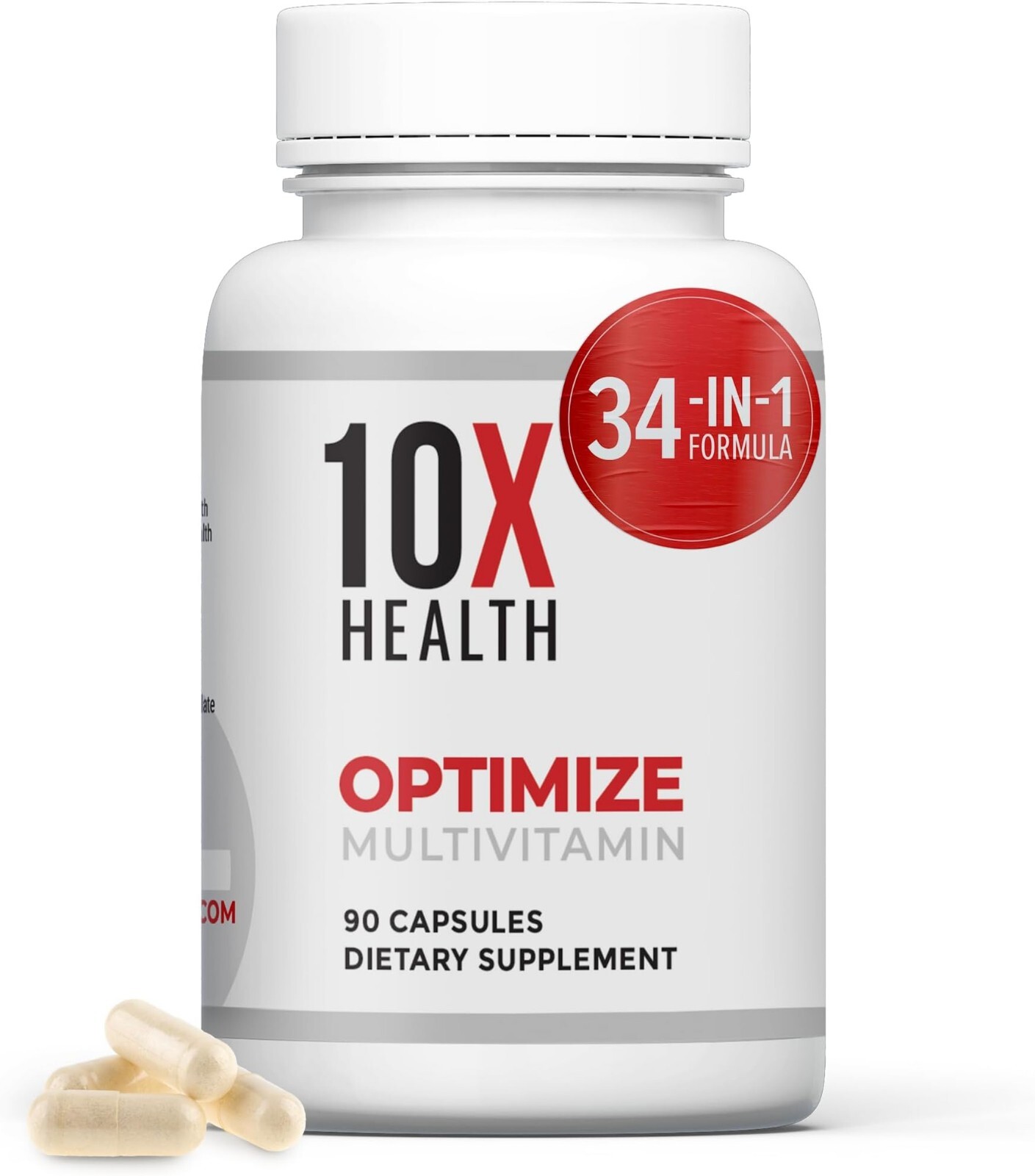 3pk 10X Health Optimize Ship Multivitamin 90 Caps Free Methylated 2026
