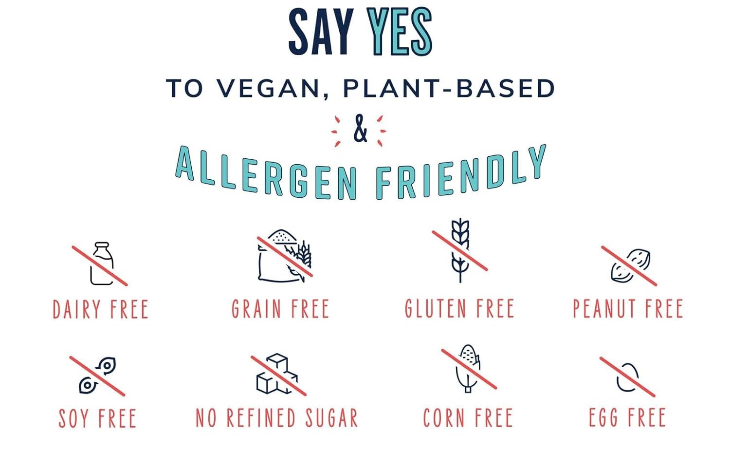 The YES Bar – Dark Chocolate Chip – Plant Based Protein, 24 Count (Pack of 1)