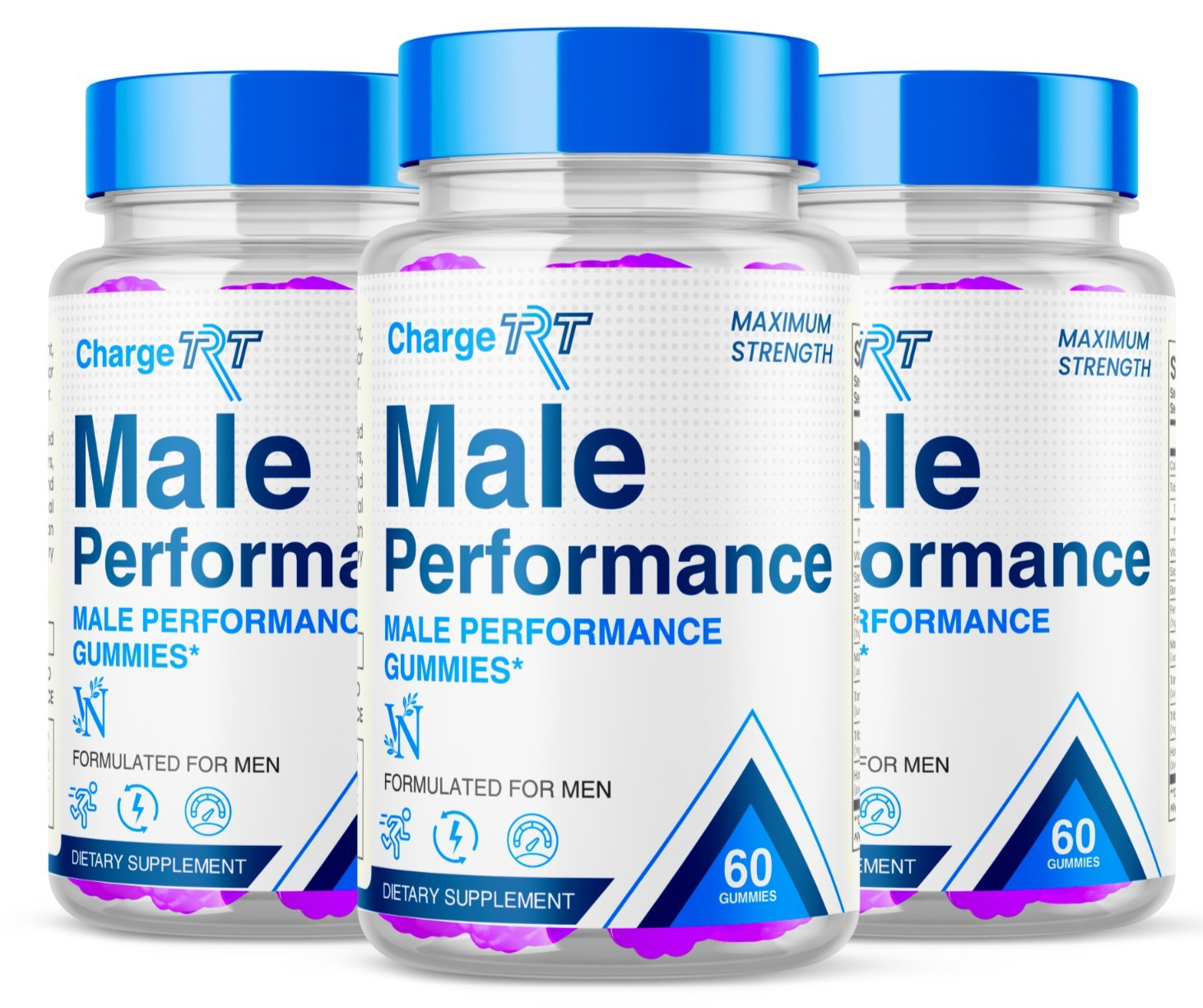 Charge TRT Male Performance Gummies, Chargetrt Gummies for Men Prostate 180CT
