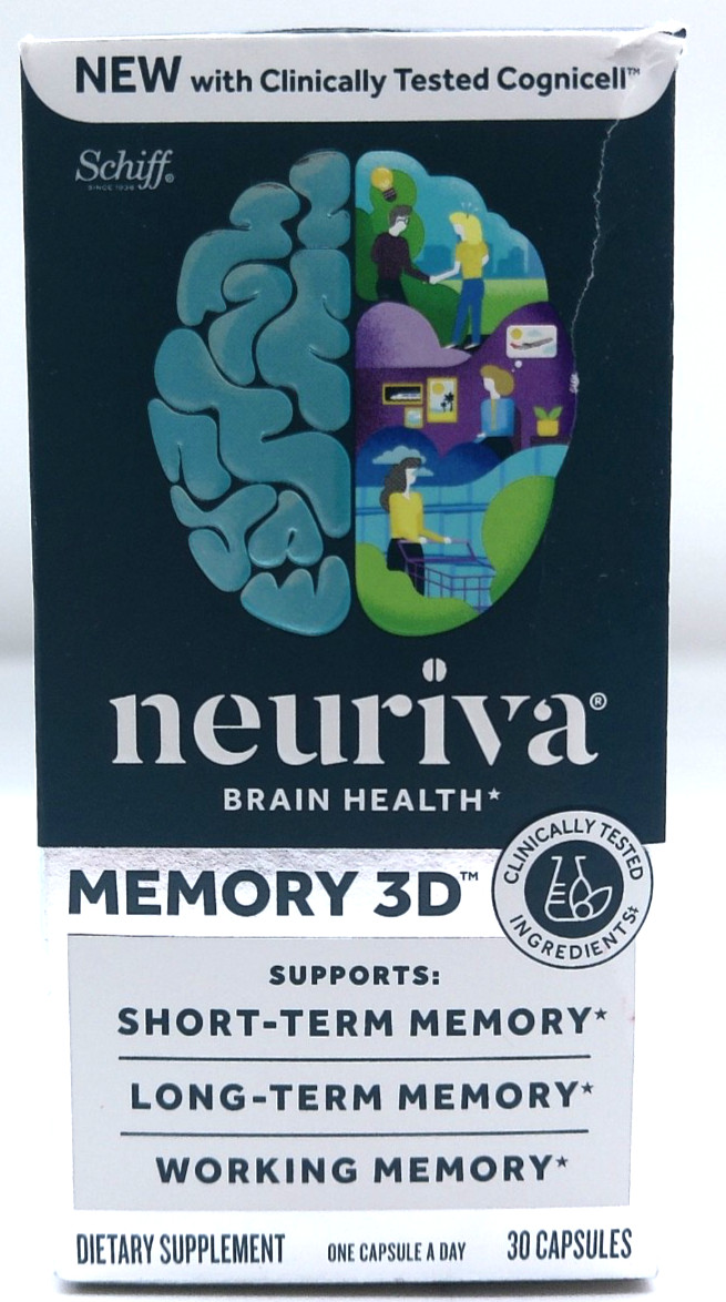 Neuriva, 30 Capsules, Exp. 8/27
