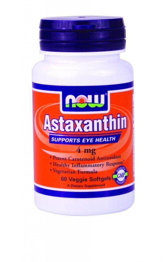 NOW FOODS Astaxanthin 4 mg – 60 Veggie Softgels