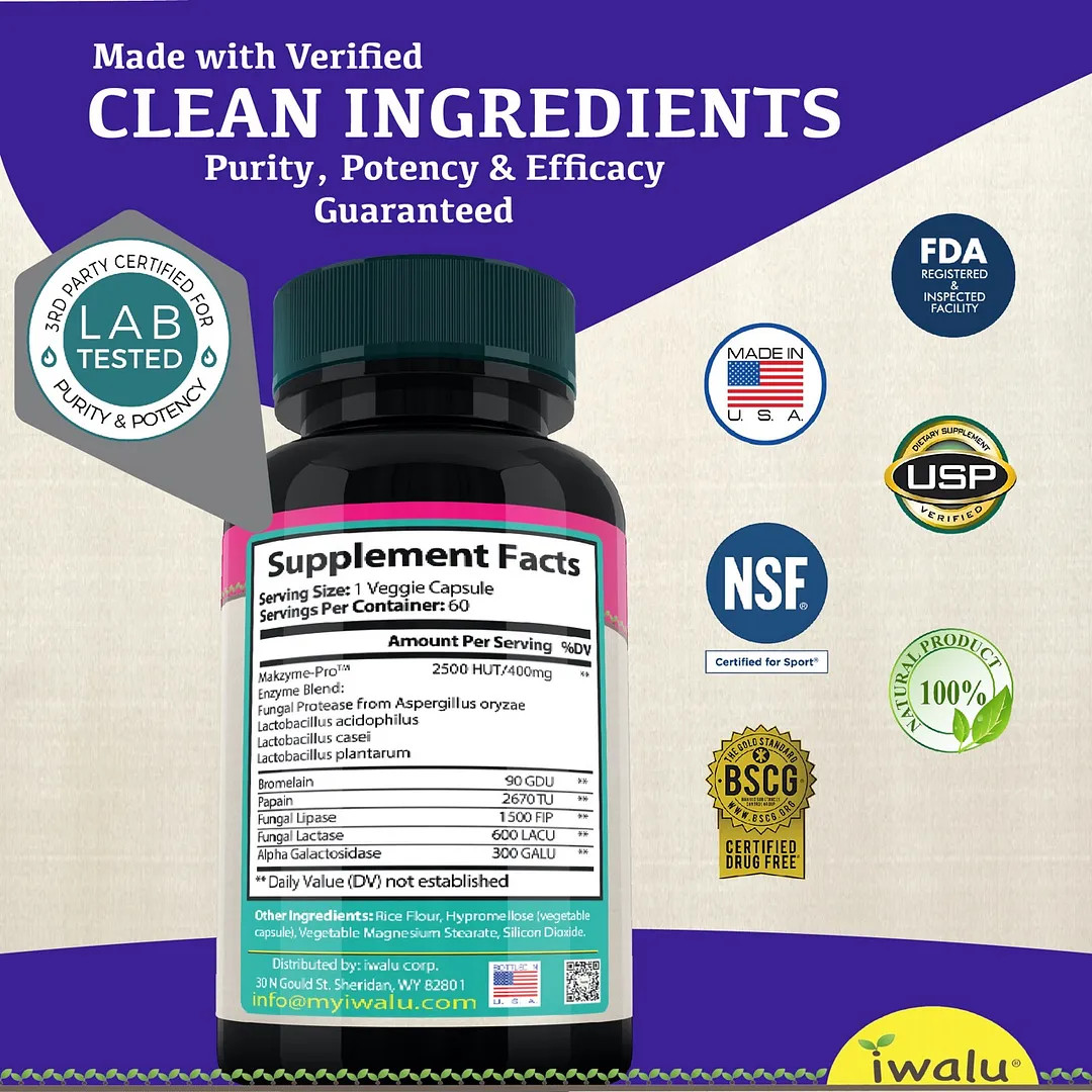 Suplemento de pancreatina | Mejora Suplemento Pastilla Hombre Mujer ENVIO GRATIS