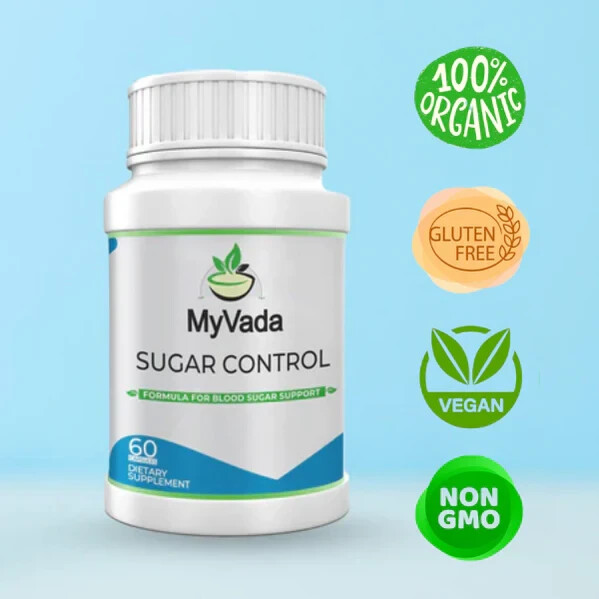 MyVada Sugar Control – Ayurvedic Herbal Organic Blood Sugar Support Supplement