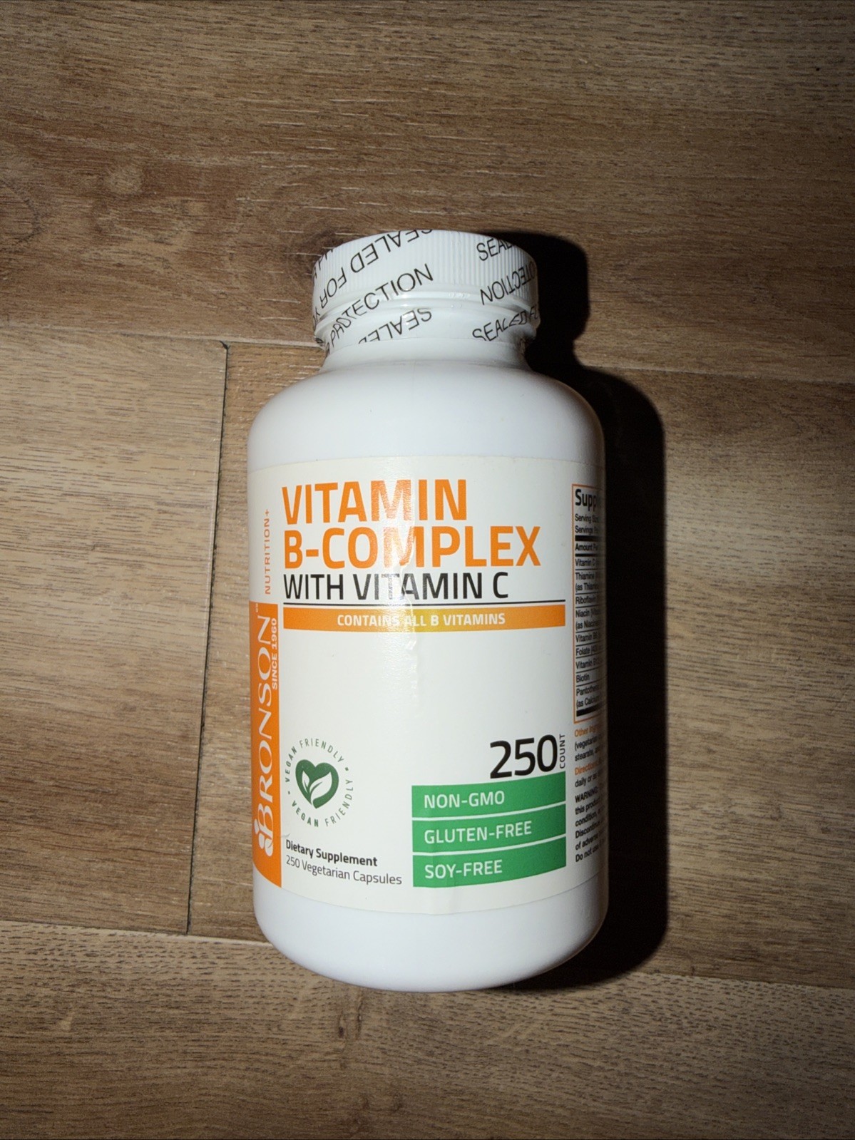 Vitamin B Complex with Vitamin C 250 count