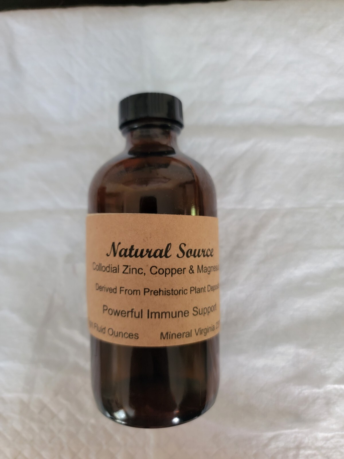 Colloidal Zinc, Copper & Magnesium – Eight Oz Bottle