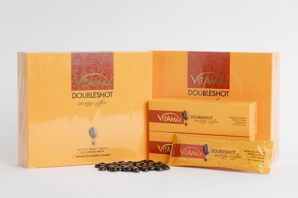 Vitamax Men’s Vitality Herbal Coffee – Instant Energy Brew (10 Sachets Box)