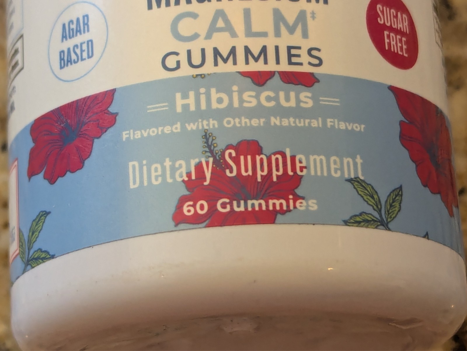 MaryRuth’s Kids Magnesium Calm Gummies Hibiscus 60 count exp: 04/2026
