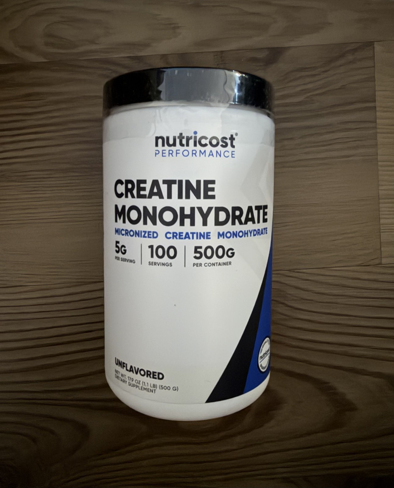 Nutricost Creatine Monohydrate Micronized Powder, Unflavored, 100 Servings