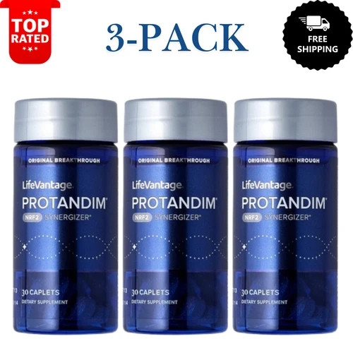 LifeVantage Protandim NRF2 Synergizer Dietary Supplement 30 Caplets (Pack Of 3)