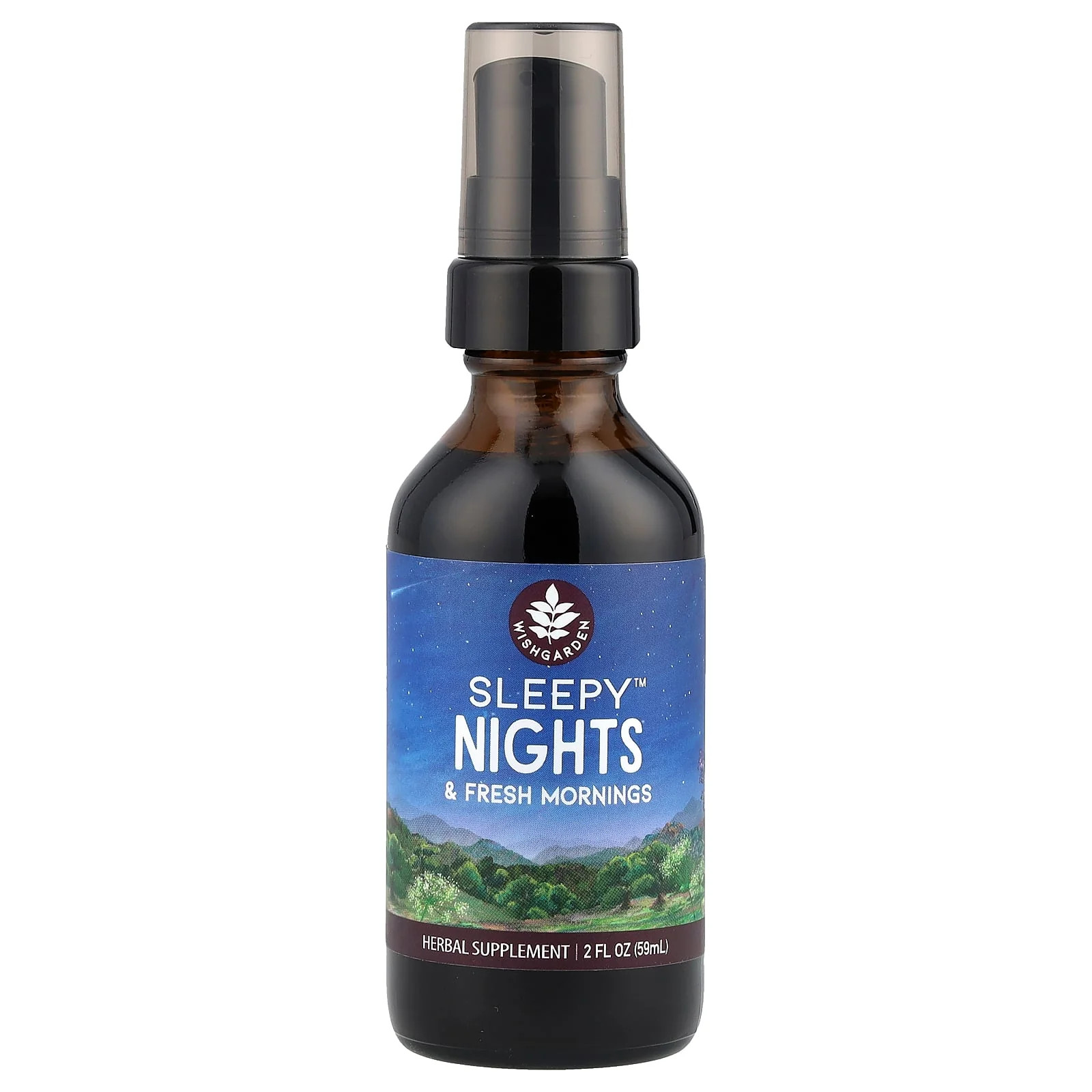 2 X WishGarden Herbs, Sleepy� Nights & Fresh Mornings, 2 fl oz (59 ml)