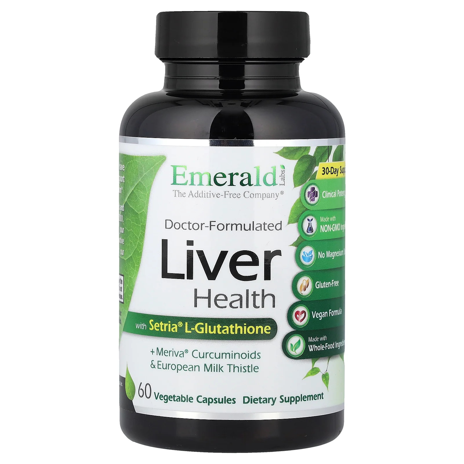2 X Emerald Laboratories, Liver Health, 60 Vegetable Caps