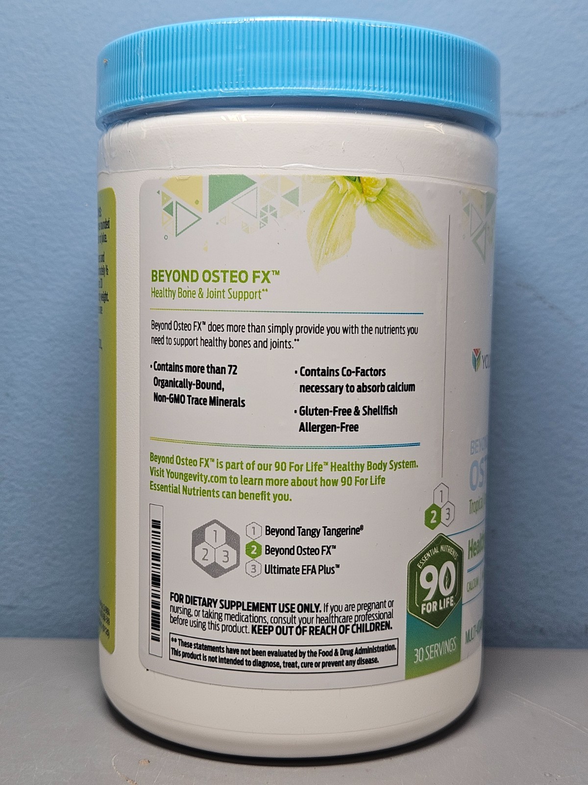 Youngevity Beyond Osteo FX Tropical Vanilla 0.85 lb – New & Sealed Exp 12/2028