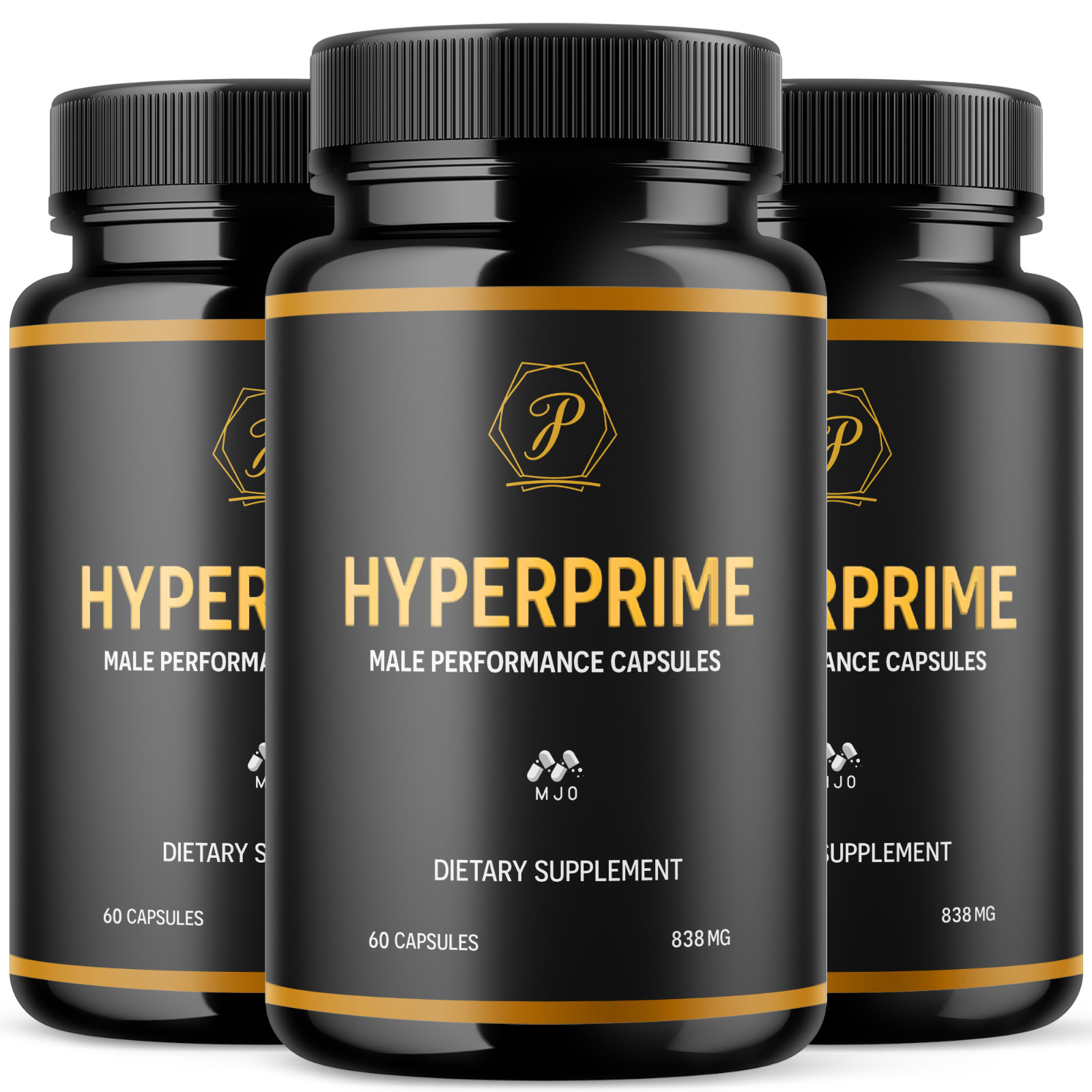(3 Pack) Hyperprime Advanced Male Health Support vitamin Supplement 180 Capsules