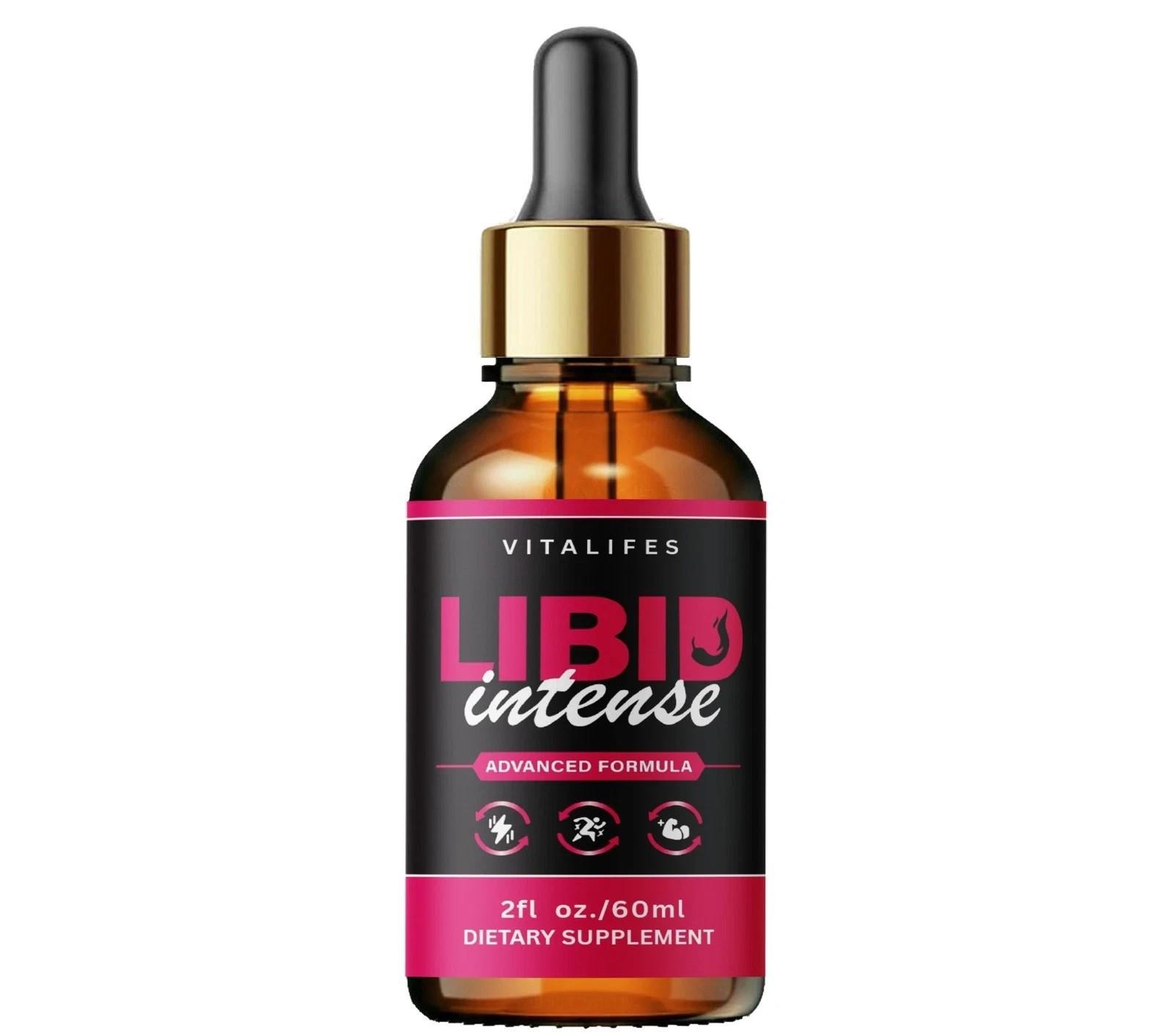 (2 Pack) Libid Intense Drops, Natural Keto Supplement Fat Loss Drops (30 Serv)