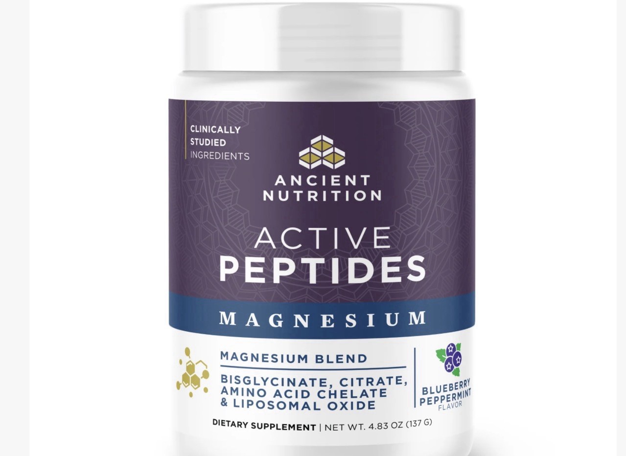 Ancient Nutrition Active Peptides Magnesium 4.83 OZ EA – EXP 01/17/2028