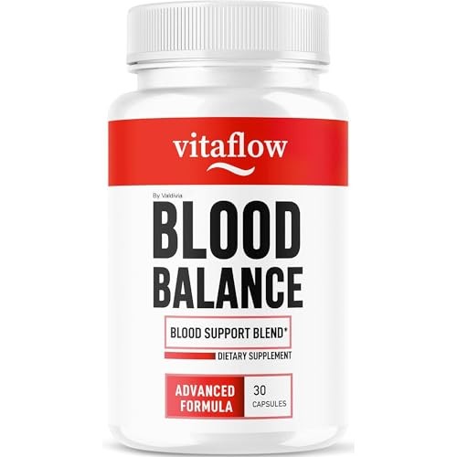 VitaFlow Circulation Blood Flow Support Supplement Capsules 1 Pack 60Ct