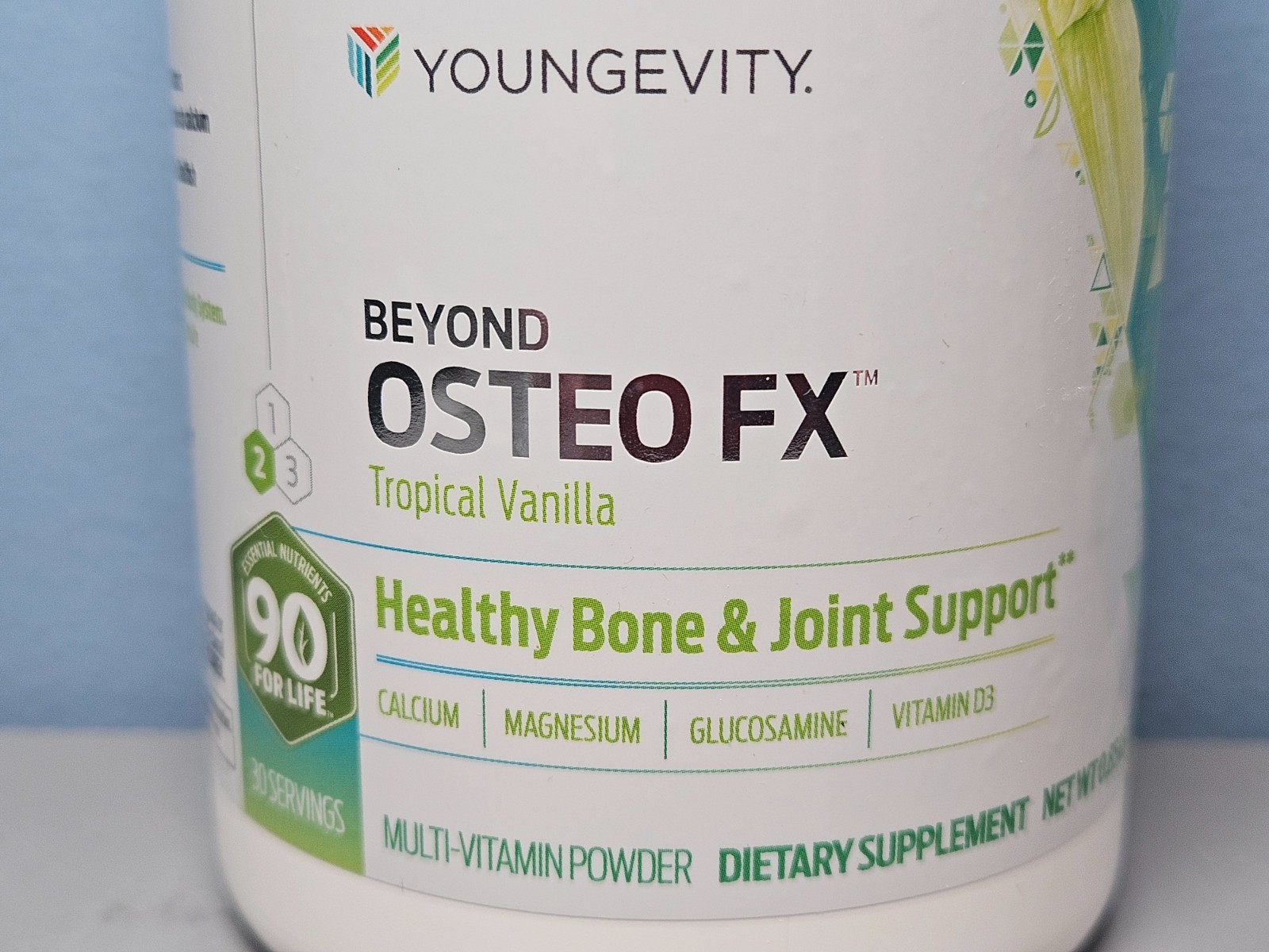 Youngevity Beyond Osteo FX Tropical Vanilla 0.85 lb – New & Sealed Exp 12/2028