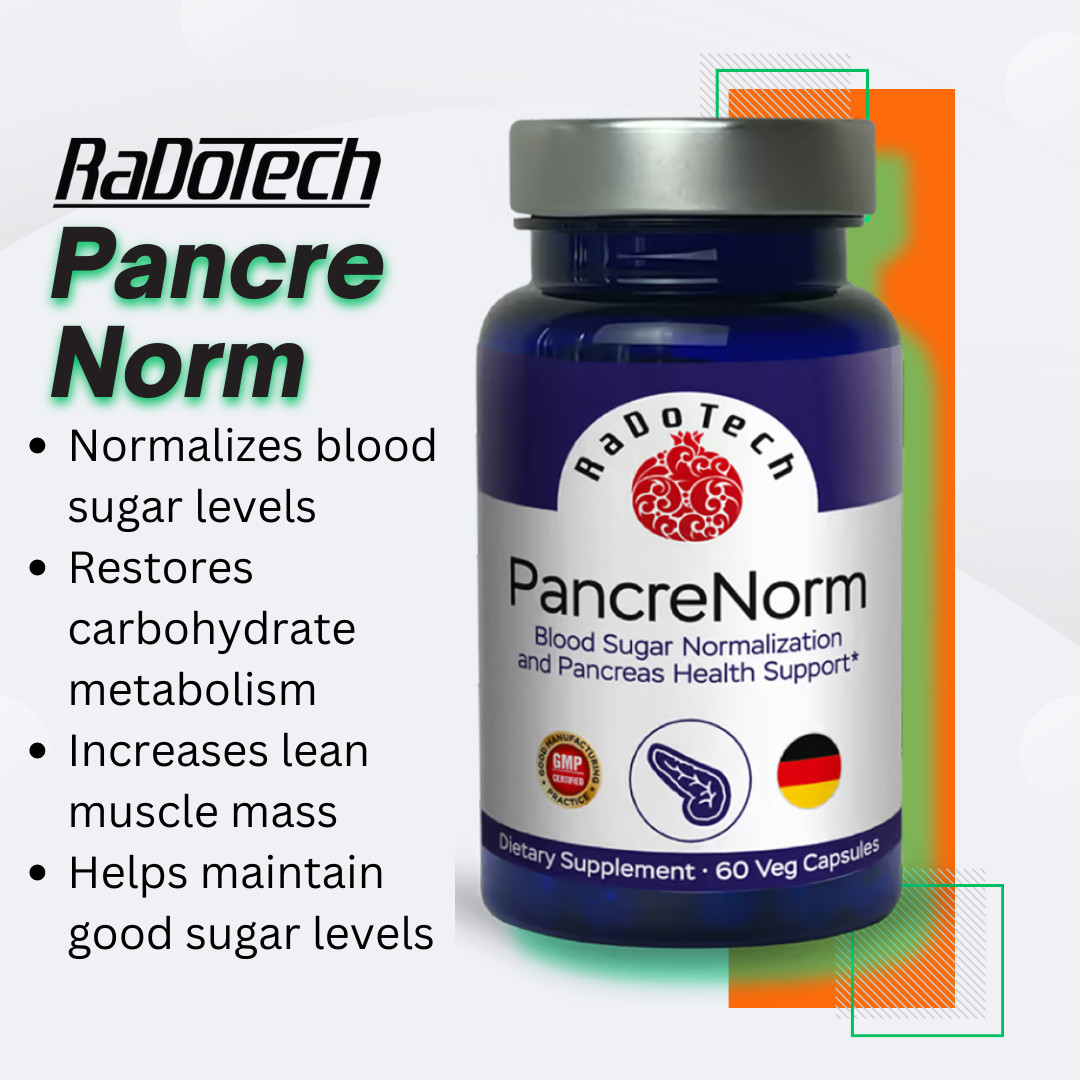 PancreNorm Supplements with Pancreatic Support and Heart Health, Supports Sugar