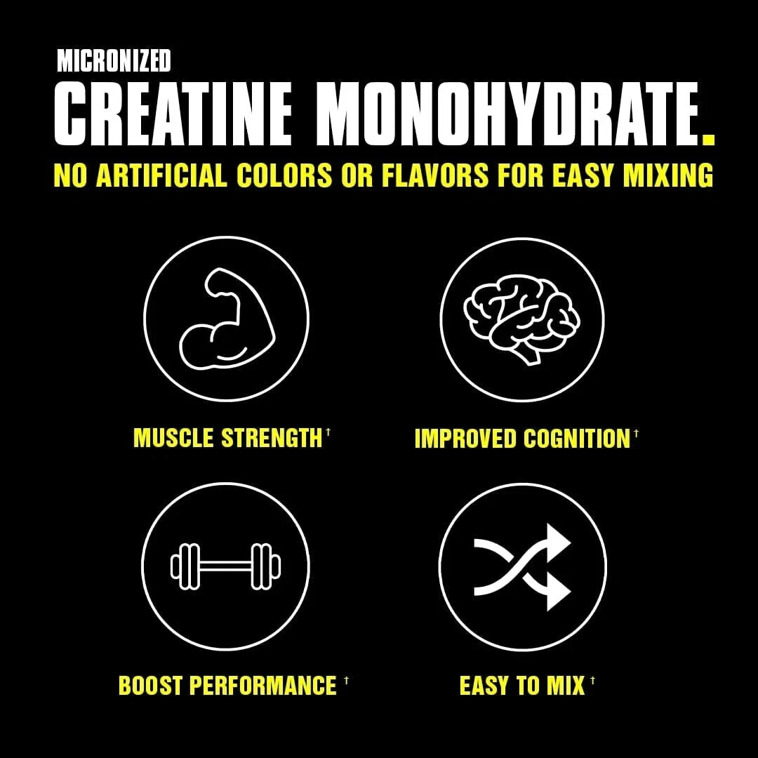 Universal Animal Micronized Creatine Monohydrate Powder Unflavored 300 Grams NEW