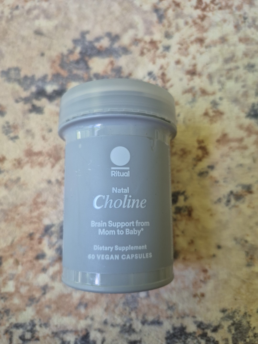 Ritual Natal Choline Mom to Baby Support for Brain Function 12/2025 60 Capsules