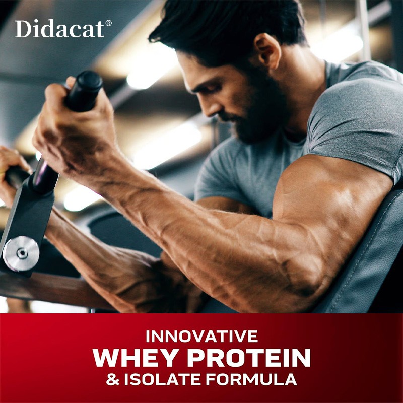 Whey Protein 5000mg W Calcium Sodium 55mg Support Recovery,Enhance Muscle-120cap