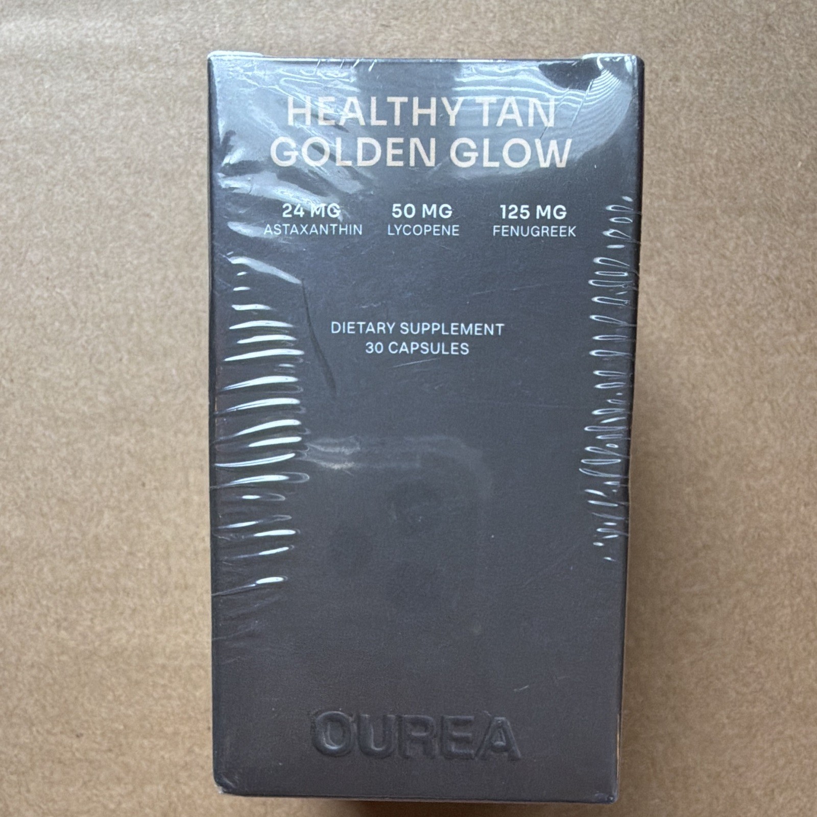 Ourea Healthy Tan Golden Glow Skin Health Astaxanthin 30 Caps Exp 04/2027