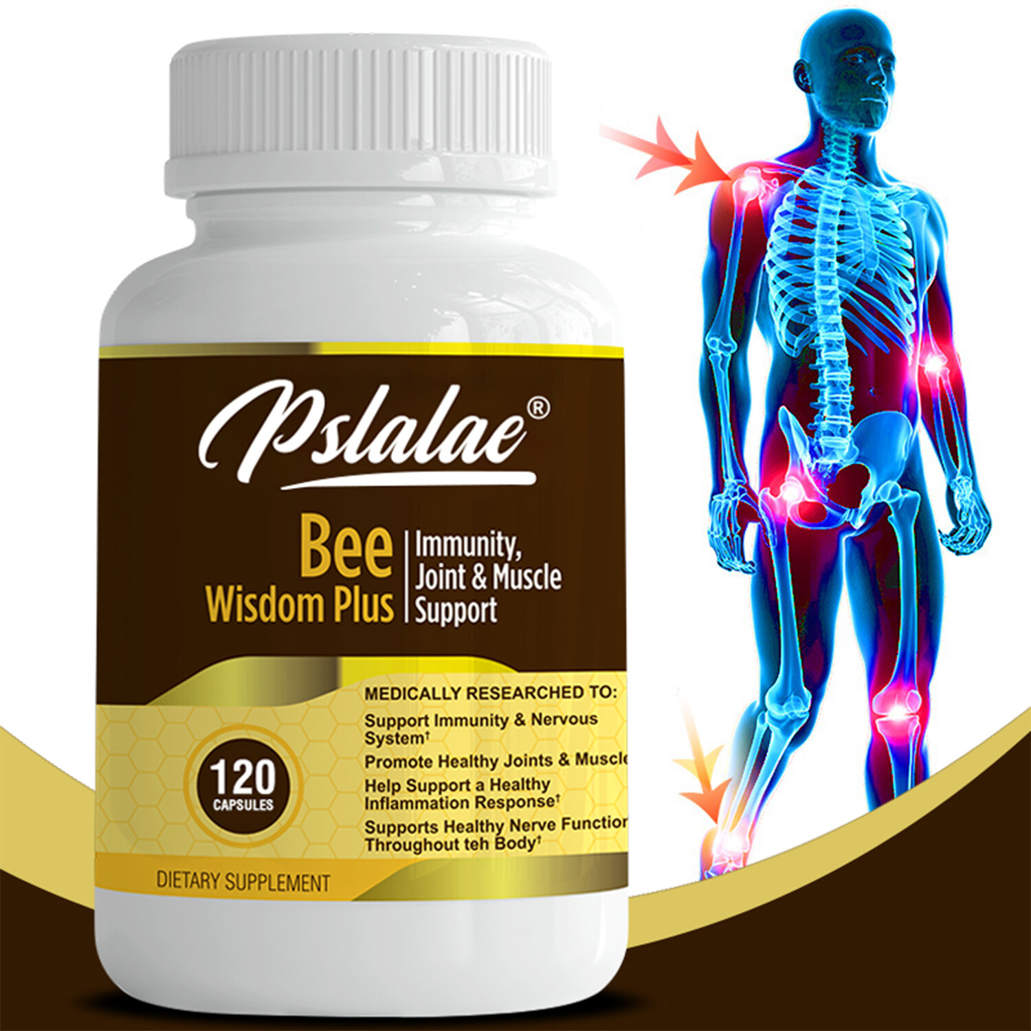BEE Venom Extract – Anti-inflamatory Arthritis Pain Bone and Joint Health