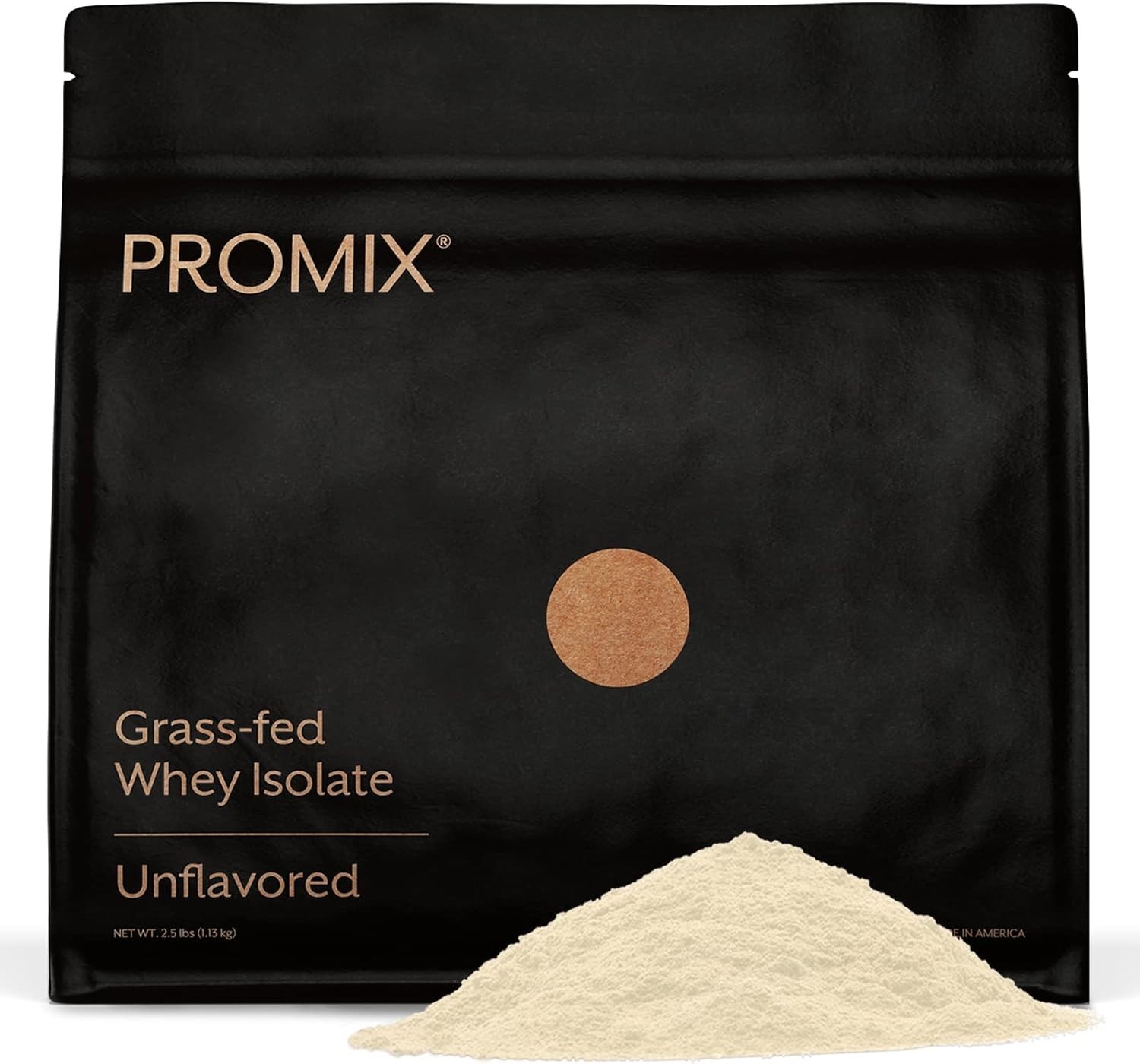 ProMix Nutrition Whey Protein Isolate Powder,Unflavored – 2.5 Pound