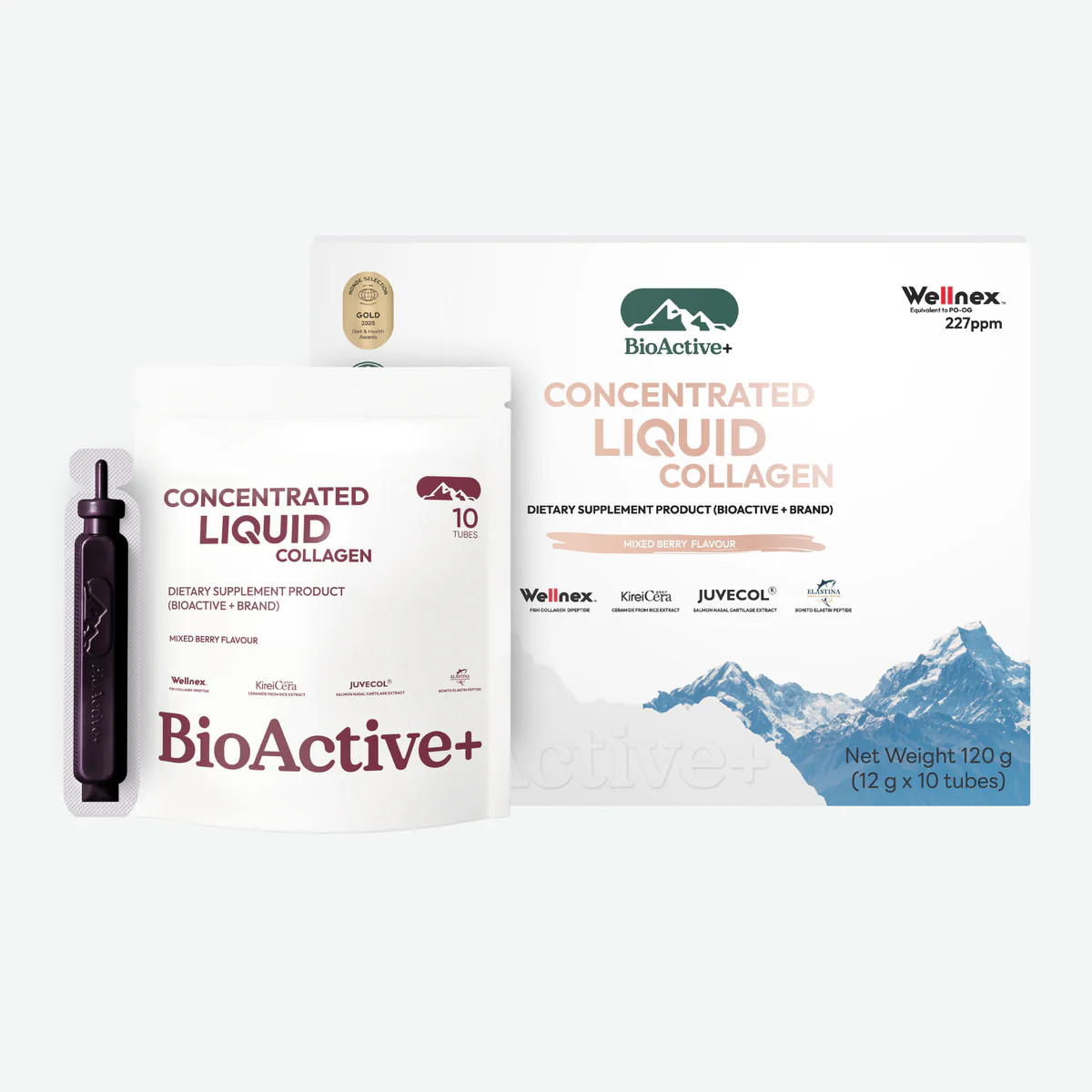 BioActive+ Concentrated Liquid Collagen 12g x 10 Pack