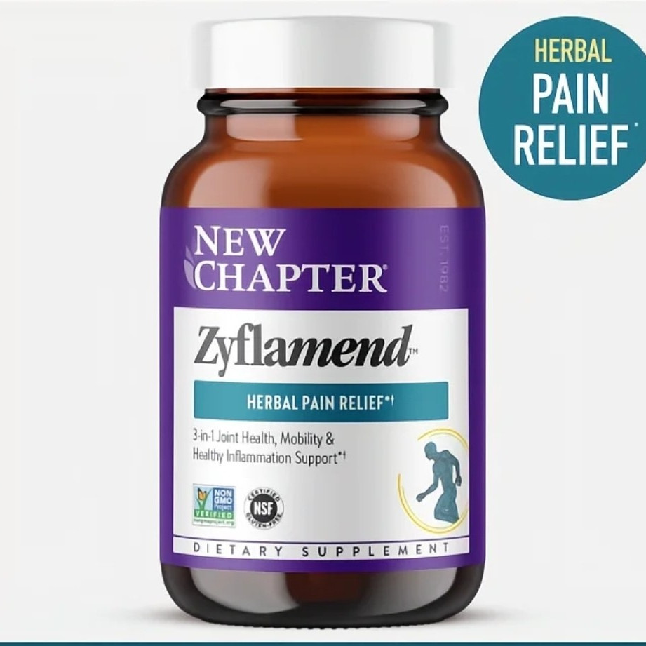 New Chapter Zyflamend Joint Health & Pain Relief Herbal Supplement Capsules