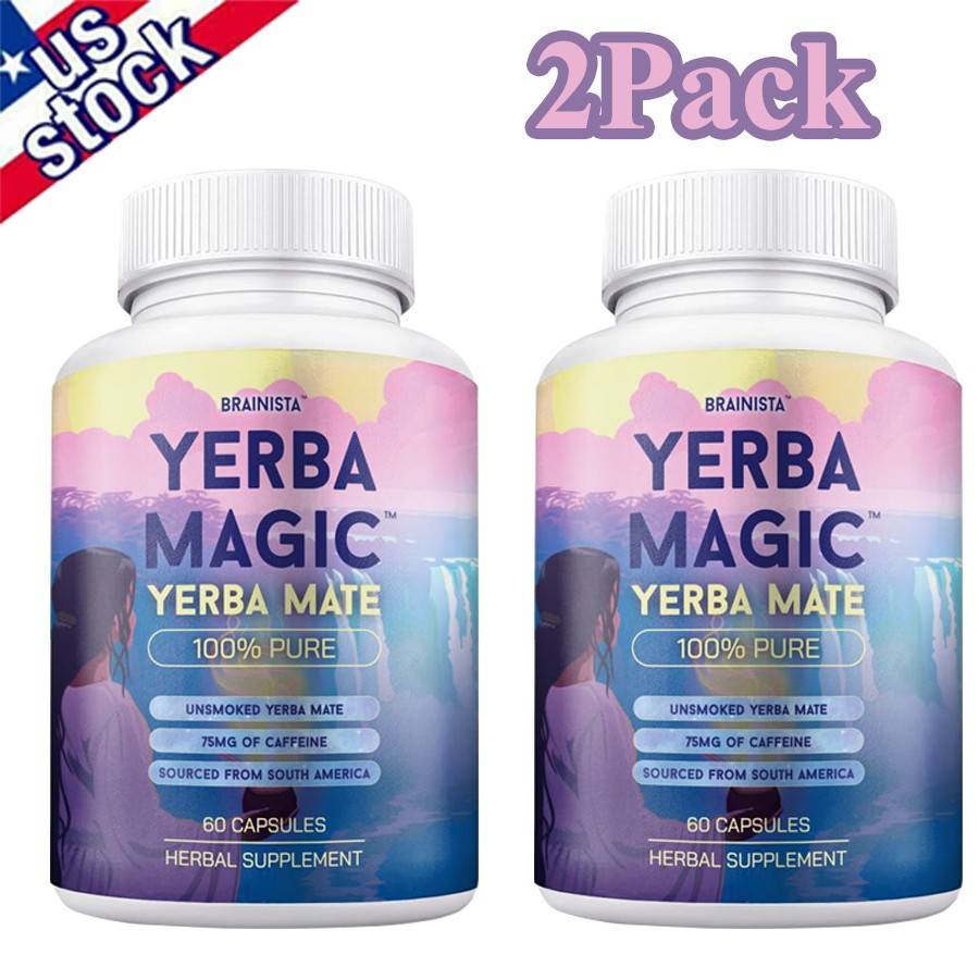 1-2Packs 100 Capsules-Clean Energy, Brain Health Buster, and Gut Fog HOT US~