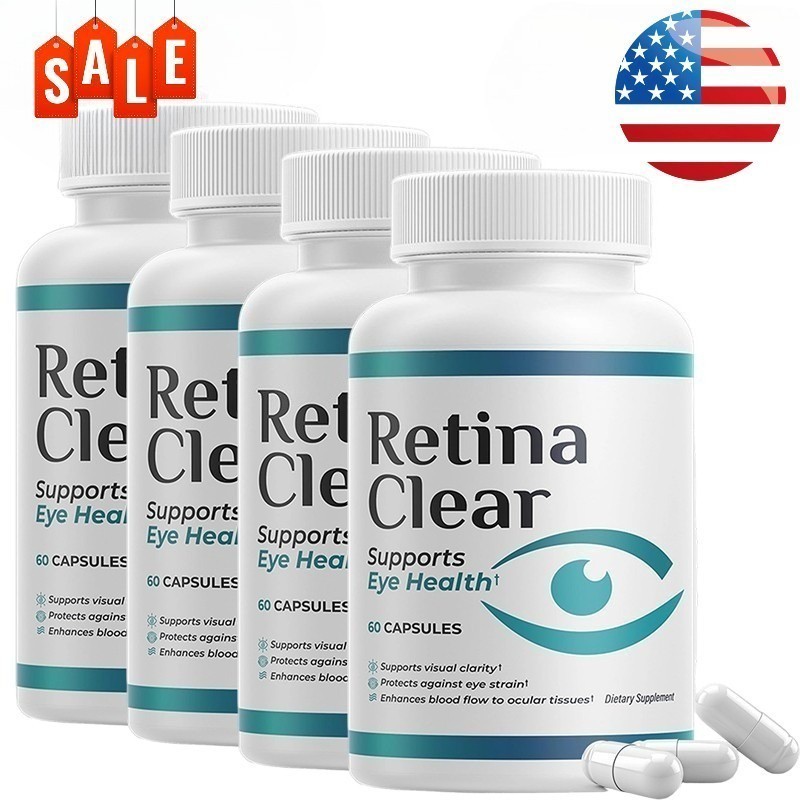 Retina Clear Vision Relief Supplement-Eye Health Formula with Lutein Zeaxant