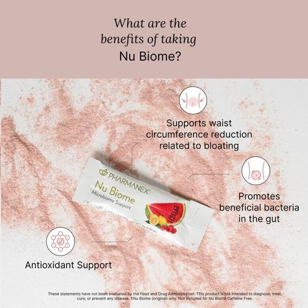 Nu Skin Nuskin Nu Biome 30 Packets, Gut Health Drink “ New stock “, EXP.05/2025