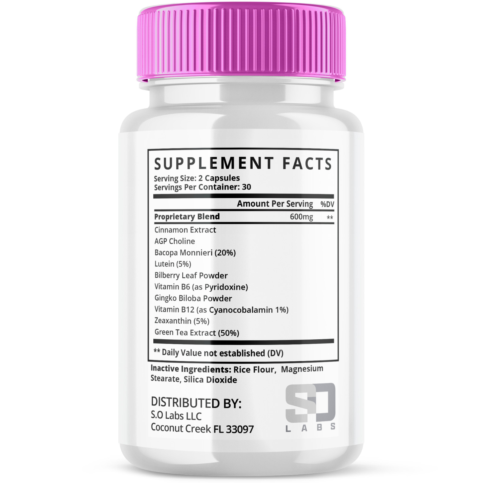Leptin XL Hormone Support Advanced Vitamin Supplement 60 Capsules