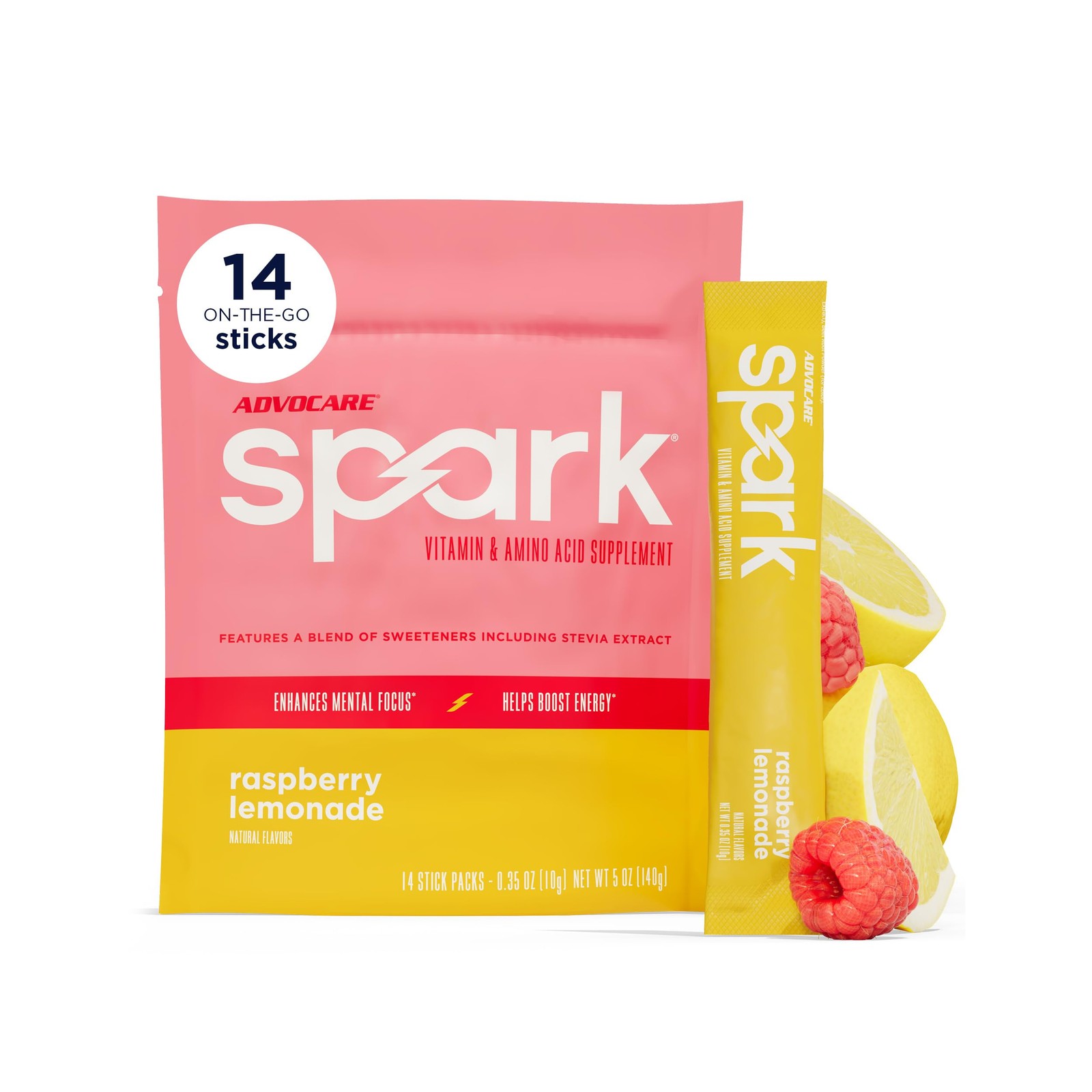 AdvoCare Spark Vitamin & Amino Acid Supplement SugarFree Focus & Energy Drin…