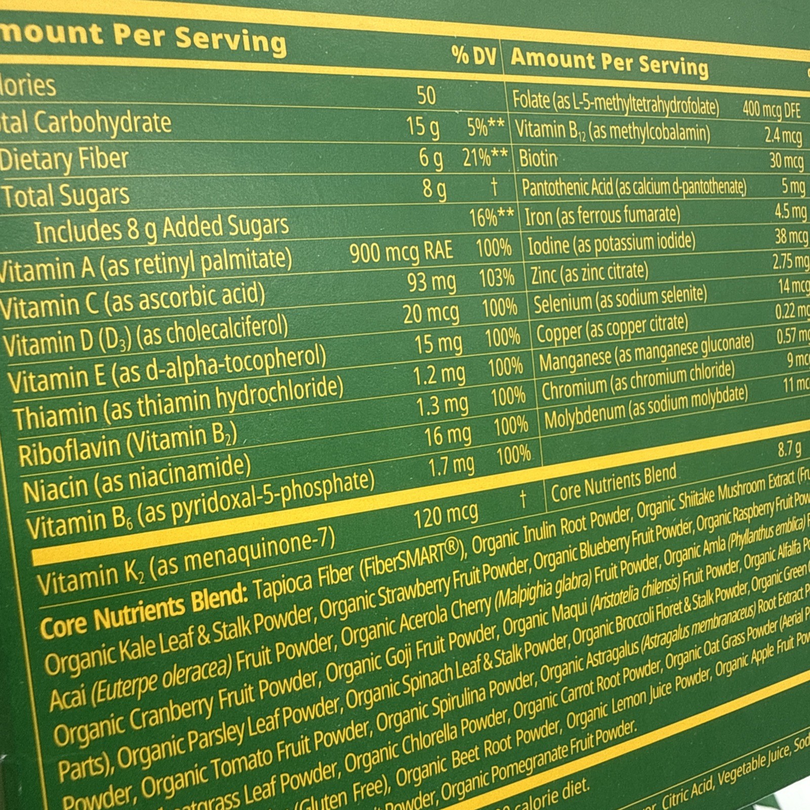 Gruns Adults Super Greens Gummies Multivitamin Superfood Gummy Bears 35Packs NEW
