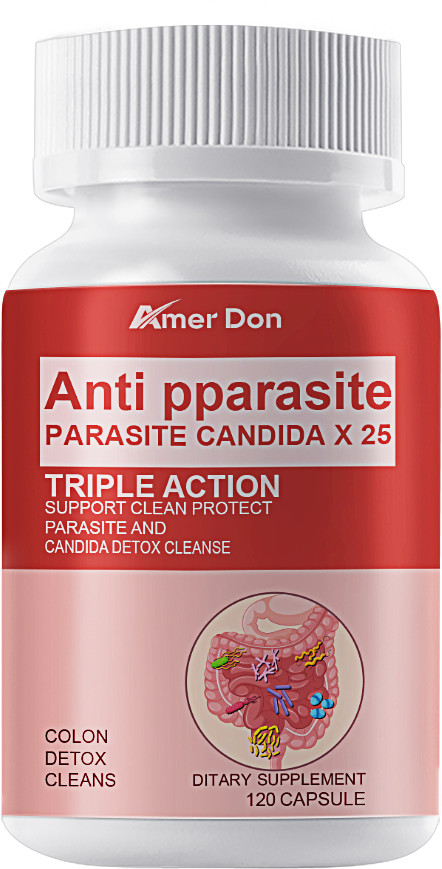 Candida Cleanse Albicans & Detox Yeast Support Complex with Enzymes 120 capsules