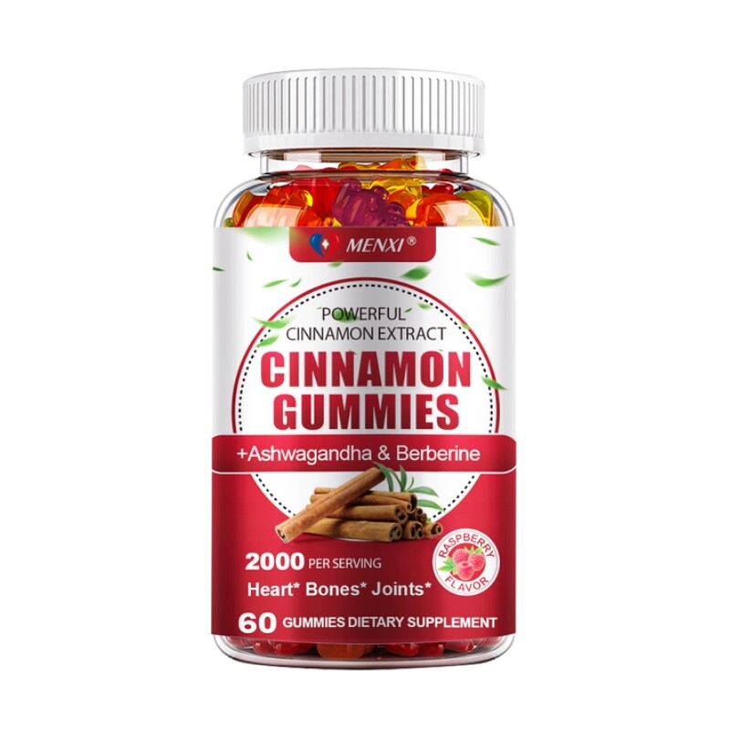 Organic Ceylon Cinnamon 2000mg Gummies with Berberine – Blood Sugar Supplement