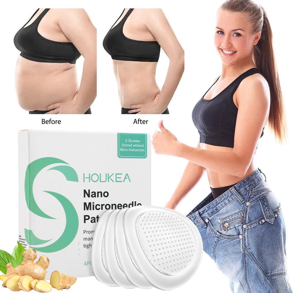 Patch 4/24PCS Slimming Micro Needle Patch Unisex Slimming Microneedle Hoot Nano