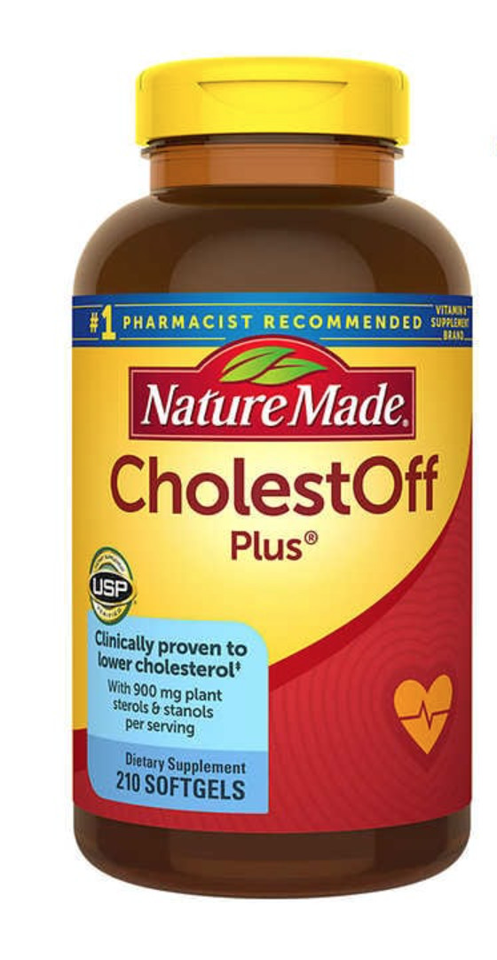 Nature Made 210 Softgels CholestOFF Plus, EXP 05/25