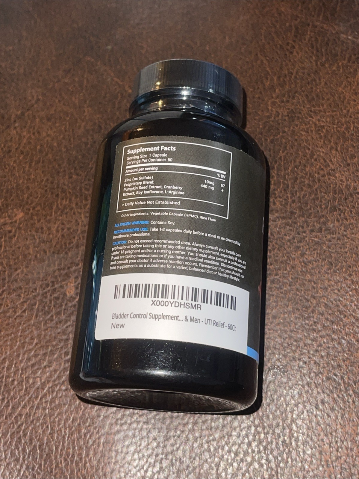 Maxx Labs Overactive Bladder Control Supplement, 60 Day Supply – Exp 9/2026