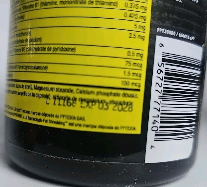 Pharmafreak Ripped Freak 2.0 Hybrid Fat Burner with Sinetrol 60 Caps New 05/2028
